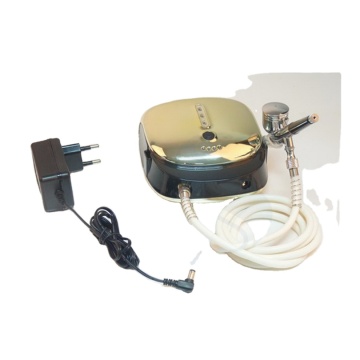 HS-M901K Gold Airbrush Machine - Small Airbrush Machine