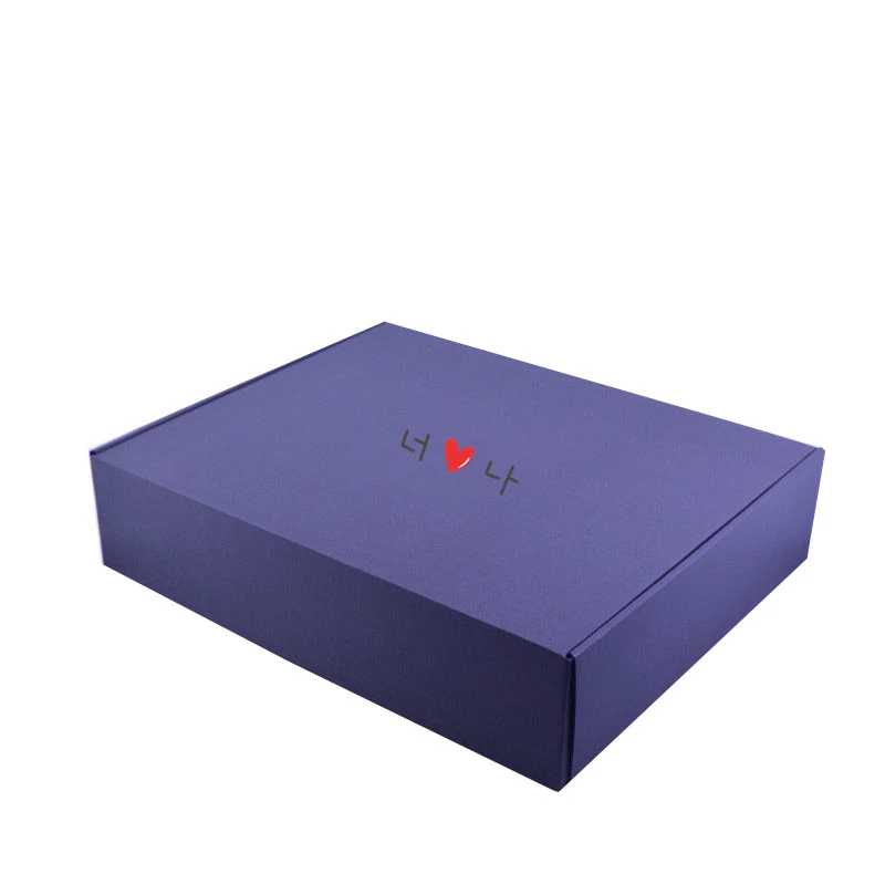 Folding Custom Shipping Boxes Corrugated Logo Paper Box