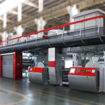 Shaanxi Beiren Central Impression Flexo Printing Press 500m/min