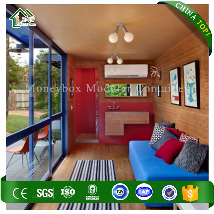 CE SGS BV TUV UL 20 feet prefab luxury shipping container house homes