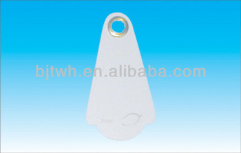 RFID PVC KEYFOB,125KHZ and 13.56KHZ,keyfob with chip