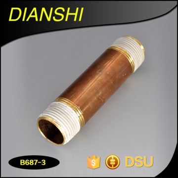 Hollow Bar technicsred Lead free C23000 red brass pipe nipple