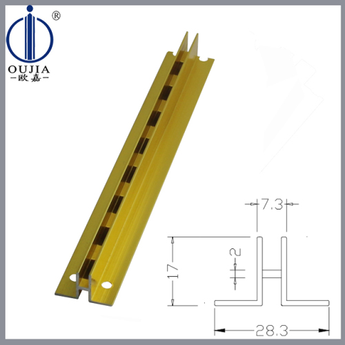 aluminum alloy profile channel for garment clothes display