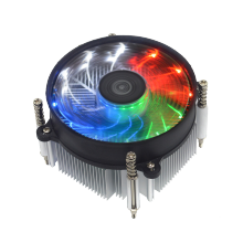 PMW Fan CPU Cooler for Intel Sockets 1150/1151/1156/1155 - Low Noise, High Speed with Heatsink 12V DC