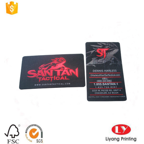 Thick Black Paper Commercial Business Card Printing