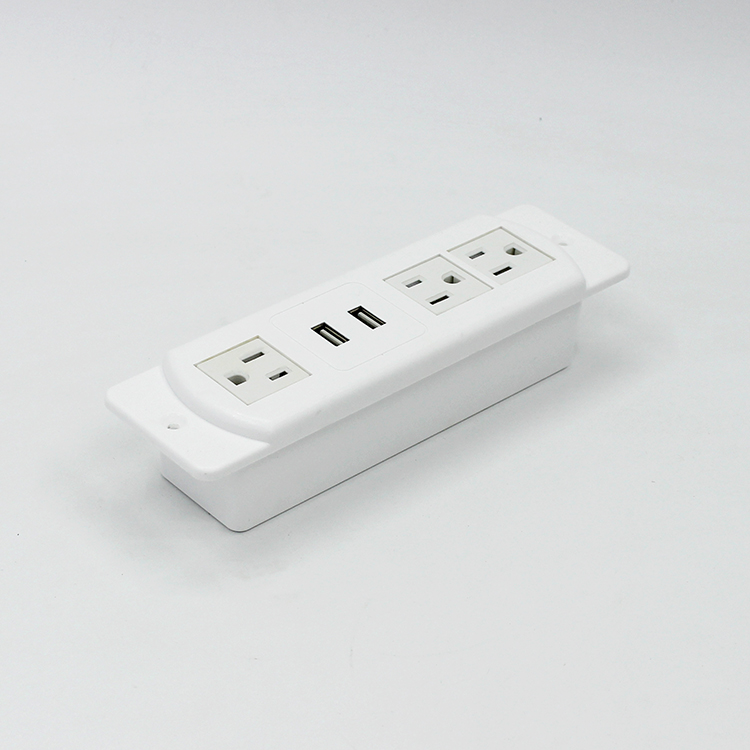 Prise de courant encastrée Recessed Socket Power Outlet