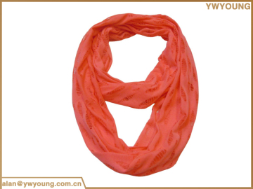 160*38cm circle customized scarf