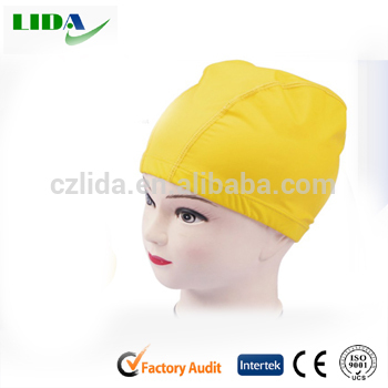 Funny swimming cap, PU swimming cap