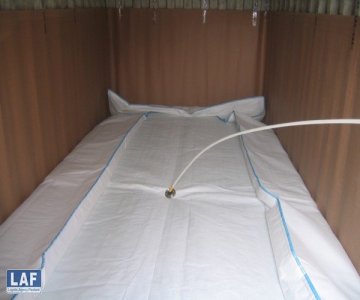 Qingdao LAF Flexitank for chemicals transportation in 20 foot container for Food