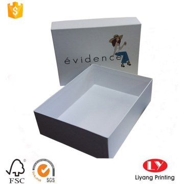 Custom clothes garment cardboard packaging Paper box