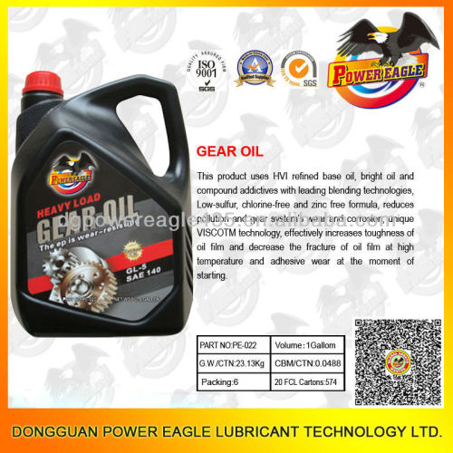 PE Heavy-Duty Gear Oil SAE 140