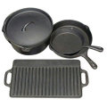 Ghisa Forno olandese Pot Pan casseruola pentole accessori compresi