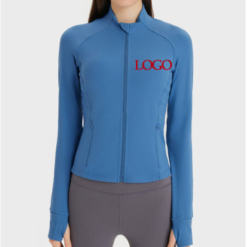 Horse Riding Apparel Clothing Women's Base Layer Blue Jacket