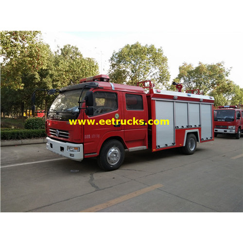 Dongfeng 2000 galones camiones de agua de fuego
