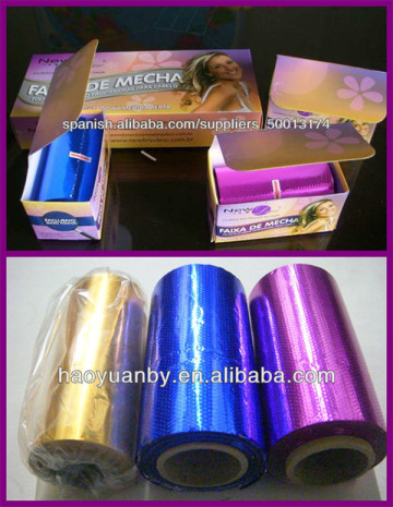 Hairdressing aluminium foil