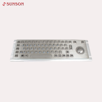 Teclado de metal de diseño personalizado con bola de seguimiento