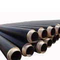 Black and Yellow Jacket Steam Insulation Line Pipe