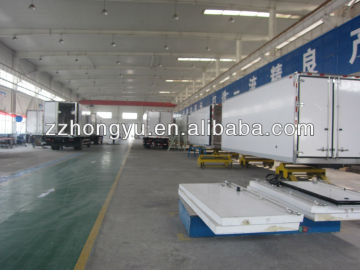 22feet-28feet refrigerated truck panel/aluminum truck panel