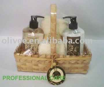 natural bath gift set/bath lotion/bath item