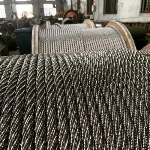 304 7X7 1/4" stainless steel wire rope