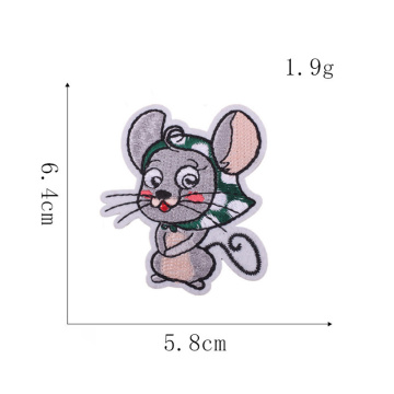 Setrika pada sulaman Pakaian Sulaman Tikus