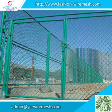 Hot-dipped Galvanized dog proof chain link fence