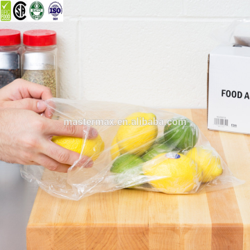 HDPE LDPE Plastic Food storage Packing bags on roll