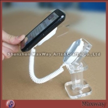 Elegant Personnalit Acrylic Mobile Phone/Cell Phone /MP3/ Digital Camera Security Display Stand/Hold