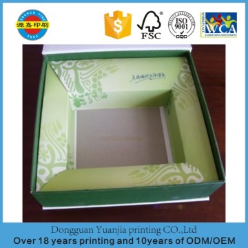 Card insert full printing gift box with magnetic closure