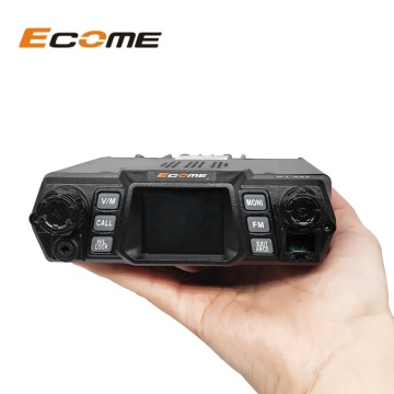 Ecome MT-690 dual band vhf uhf long range base radio walkie talkie communicator mini car mobile radio