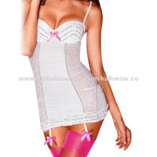 Bridal Garter Chemise, Various Styles and Sizes are Available, Small MOQ, OEM Orders are Accepted