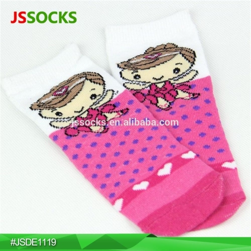 Teenage Cartoon Girl Tube Sock