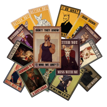 Wholesale Personalized 8x12 Inch Vintage Tin & Metal Signs: Custom Decorative Art for Walls