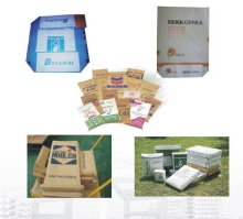 Brown, White Kraft Paper Flexo Printing Environmental Friendly Multiwall Paper Bag