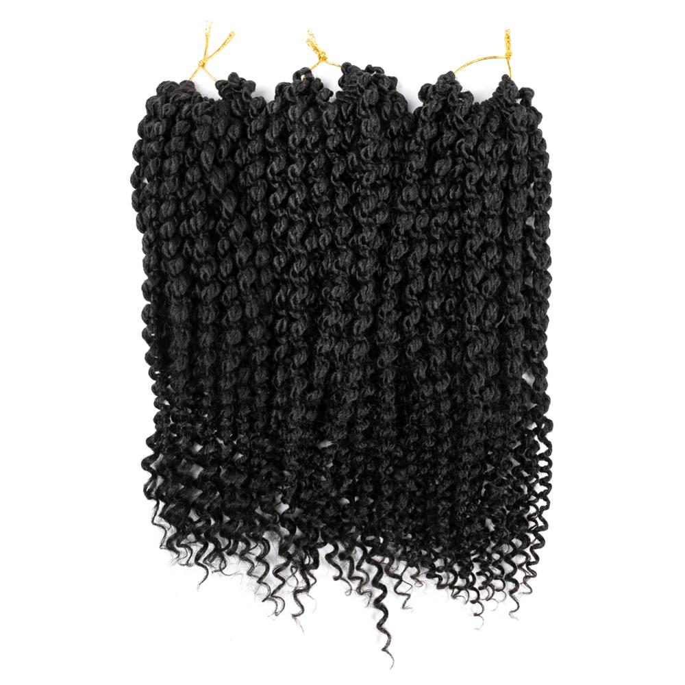 MYZYR Passion Twist Hair Crochet Braid Extensions Synthetic Crotchet Braids Spring Braiding Hair For Fluffy