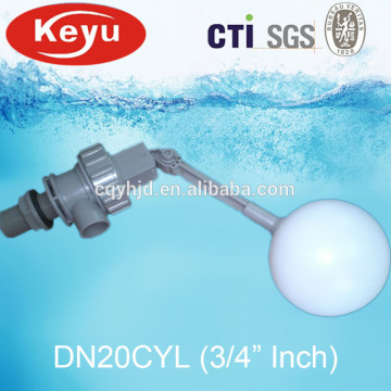 3/4'' Plastic Float Valve For Water Trough