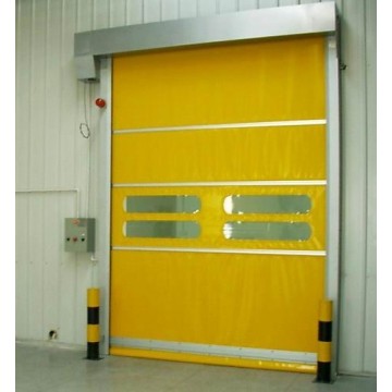 PVC Fabric Fast Remote Control Rolling up Doors