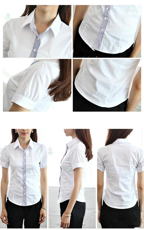 Women's Work Wear With Short Sleeves