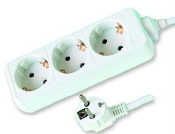 3 Outlets European type Electrical Socket