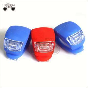 colorful silicone bike bicycle tail light LED lamp for sale