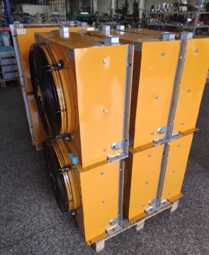 Cooling system for wind turbine generators