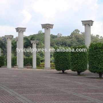 Antique stone porch roman columns design for decoration