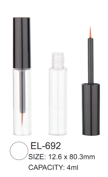 Plastic Round Eyeliner Tube