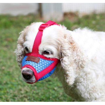 Cubierta de boca de bozal de perro mascota