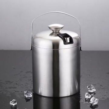 Galvanized Iron Ice Bucket for Bar