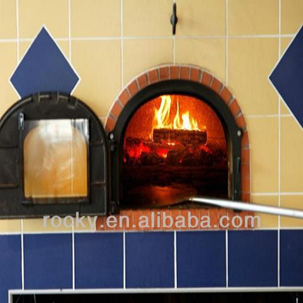 Hot sale 5.0mm Ceramic fireplace door Glass