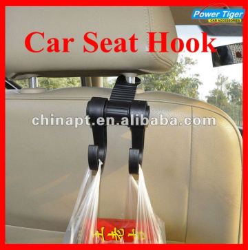 J Shape Car Double Hook Car Seat Hook