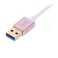 USB-3.0-Netzwerk-Adapter aus Aluminium