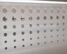 Perf design perforated sunscreen panels