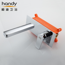 Hot?selling square concealed wash basin mixer faucet